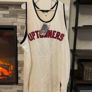 VINTAGE Uptowners #12 Basketball Jersey - Stall and Dean